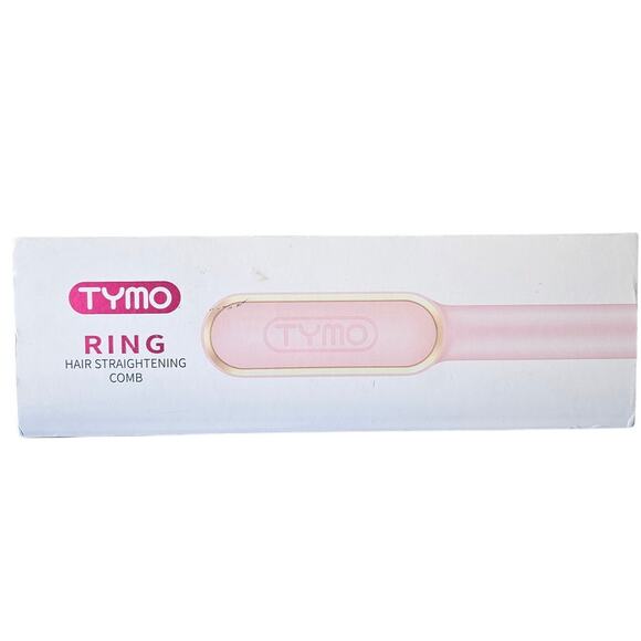 TYMO Ring Hair Straightening Comb-Ionic Heated Brush for Smooth& Frizz-Free Hair - Picture 1 of 5